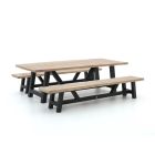 Bellagio Bresimo 260 cm Picknick Sitzgruppe 3-teilig