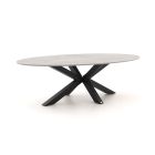 Bellagio Induno Ellips Gartentisch 280x130 cm