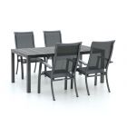 Bellagio Lugo/Fidenza 183 cm Gartenmöbel-Set 5-teilig stapelbar