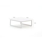 Bellagio Bertinoro Loungetisch 85x85x32 cm