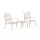 Apple Bee Hawaii Lounge Balkonmöbel-Set 3-teilig stapelbar