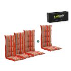 Madison 4er Hochleher Auflagen Set