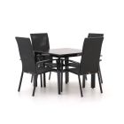 Bellagio Avio/Sestino 90 cm Gartenmöbel-Set 5-teilig stapelbar