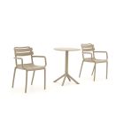 Forza Vico/Rieti ø 60 cm Balkon-Set 3-teilig