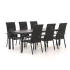 Bellagio Avio/Sestino 220cm Gartenmöbel-Set 7-Teilig Stapelbar
