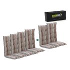 Madison 6er Hochleher Auflagen Set