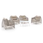 Manifesto Ortello/Bovezzo Sessel Lounge-Set 6-teilig