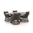 Intenso Cameri/ROUGH-Y Ellips 200 cm Gartenmöbel-Set 5-teilig