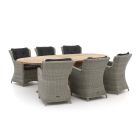 Intenso Milano/ROUGH-Y Ellips 240 cm Gartenmӧbel-Set 7-teilig