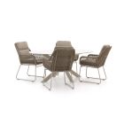Intenso Isorella/Furato Ellips 200 cm Gartenmöbel-Set 5-teilig