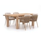 Hartman Sevilla/Almeria 200 cm Gartenmöbel-Set 5-teilig