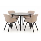 Hartman Le Soleil Element/Sophie Studio ø 128 cm Gartenmöbel-Set 5-teilig