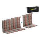 Madison 6er Hochleher Auflagen Set