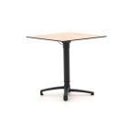 Bellagio Canzo Klapptisch 70x70x73/109 cm verstellbar - Kunststoff