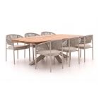 Bellagio Panaro/Induno Dänisch Oval 240 cm Gartenmöbel-Set 7-teilig stapelbar