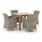 Forza Barga/ROUGH-S 90 cm Gartenmöbel-Set 5-teilig