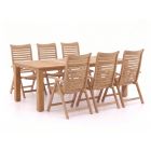 Sunyard Corby/Buxton 220 cm Gartenmöbel-Set 7-teilig verstellbar