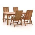 Sunyard Oxford 200 cm Gartenmöbel-Set 5-teilig verstellbar