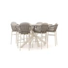 Bellagio Cupello/ROUGH-Y Ellips 240 cm Gartenbar-Set 7-teilig stapelbar