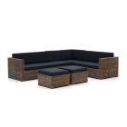 Madison Loungekissenset luxe Sitz 60x60 cm Rücken 60x40 cm 4-teilig