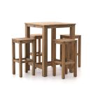 ROUGH-X 80 cm Gartenbar-Set 5-teilig