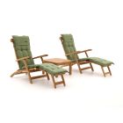 Sunyard Country/Wales 60cm deckchair set 3-teilig