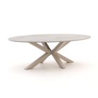 Bellagio Induno Ellips Gartentisch 200x100 cm