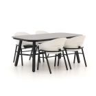 Hartman Tubb Gartenmöbel-Set 185 cm 5-teilig verstellbar