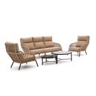 Hartman Nika Sessel-Sofa Lounge-Set 5-teilig