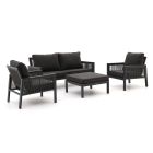 Manifesto Alzano Sessel-Sofa Lounge-Set 4-teilig