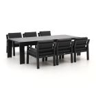 Bellagio Vinadio 255 cm Low Gartenmöbel-Set 7-teilig