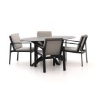 Bellagio Vezzano/Furato ellips 200 cm Gartenmöbel-Set 5-teilig