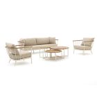 Apple Bee Condor Sessel-Sofa Lounge-Set 6-teilig 5-Sitzer