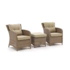 Intenso Leone/Milano Balkonmöbel-Set Lounge 3-teilig