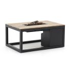 Cosiraw Lounge Feuertisch 120x80x55 cm