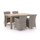 Forza Barga/ROUGH-S 160 cm Gartenmöbel-Set 5-teilig