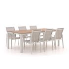 Forza Altea/Fidenza 220 cm Gartenmöbel-Set 7-teilig stapelbar