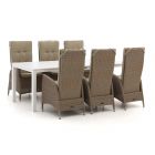 Intenso Fabrizi/Menzano 220 cm Gartenmöbel-Set 7-teilig verstellbar