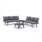 Forza Vadena Ecklounge-Set 4-teilig verstellbar