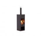 RedFire Jersey XXL Kamin 45x45x186 cm - Schwarz