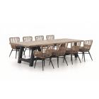 Intenso Asti/Bresimo 330 cm Gartenmöbel-Set 9-teilig