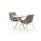 Manifesto Novara/Sora ø 90 cm Gartenmöbel-Set 3-teilig