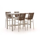 Bellagio Caronia/Trecenta 150 cm Gartenbar-Set 5-teilig stapelbar