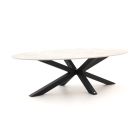 Bellagio Induno Ellips Gartentisch 280x130 cm