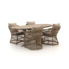 Intenso Cameri/ROUGH-Y Ellips 200 cm Gartenmöbel-Set 5-Teilig