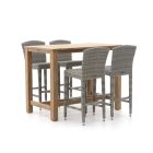 Intenso Sergio/ROUGH-X 135 cm Gartenbar-Set 5-teilig