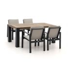 Bellagio Vezzano/ROUGH-X 180 cm Gartenmöbel-Set 5-teilig