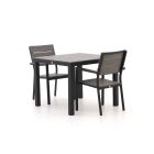 Bellagio Fidenza 90 cm Gartenmöbel-Set 3-Teilig Stapelbar