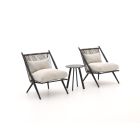 Intenso Brittoli/Bovezzo Balkonmöbel-Set Lounge 3-teilig