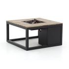 Cosiraw Lounge Feuertisch 100x100x55 cm